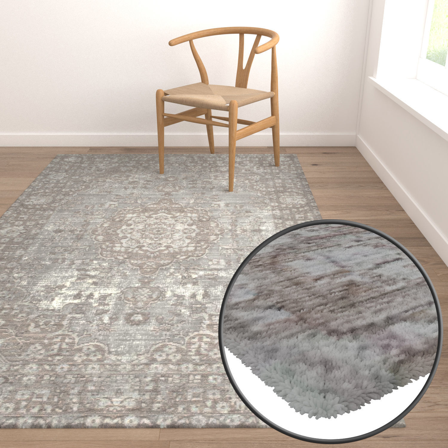 Rug Set 1658 3D model_5