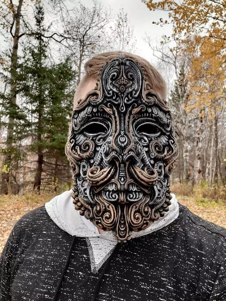 Dapper mask 3D print model_0