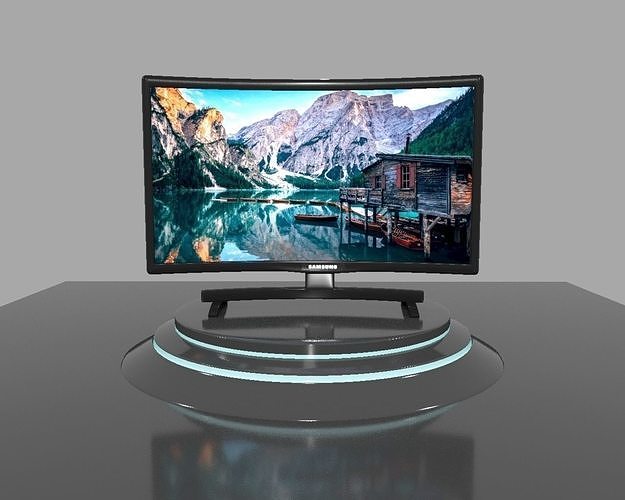 Samsung Tv Low-poly 3D model