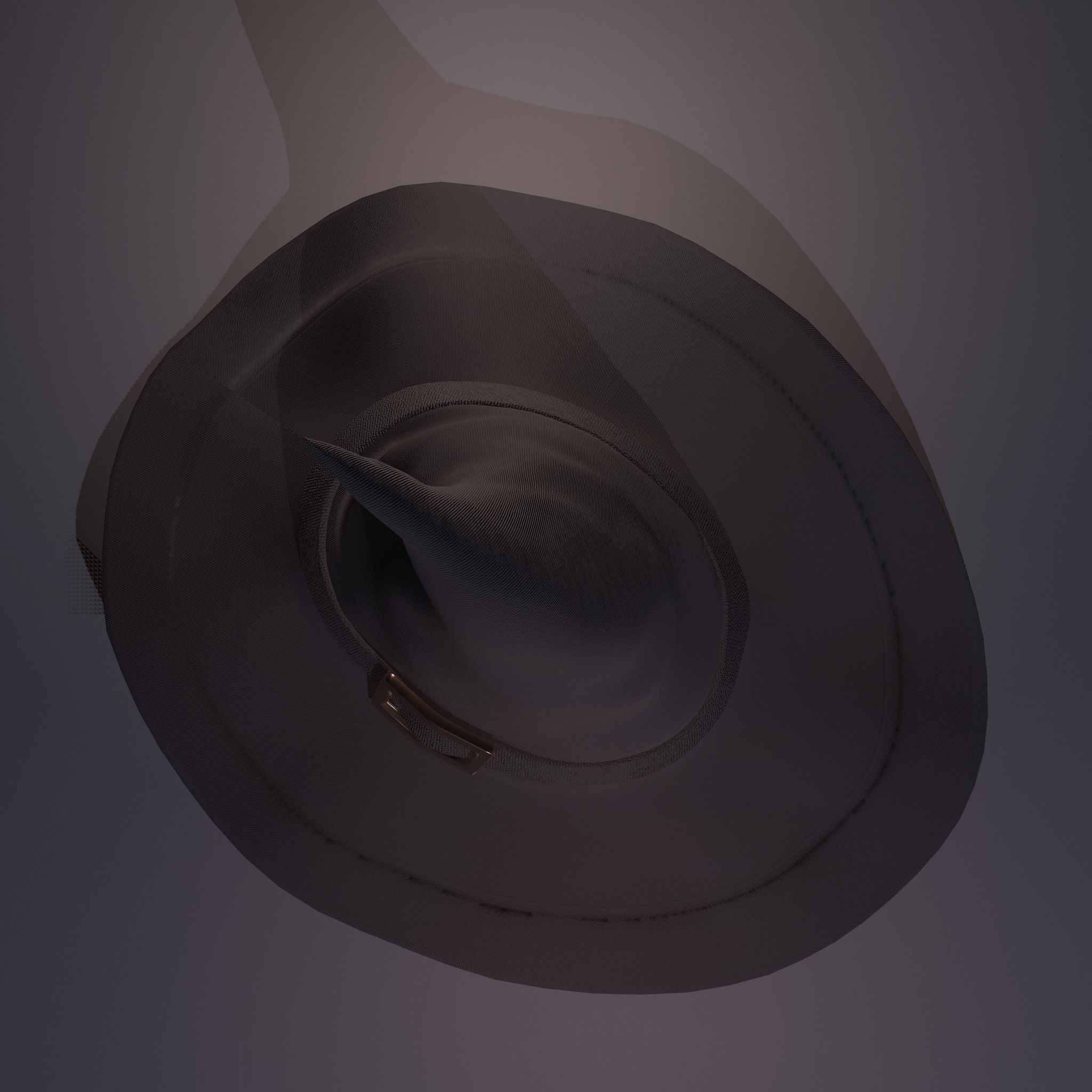 Witch Hat Low-poly 3D model_20