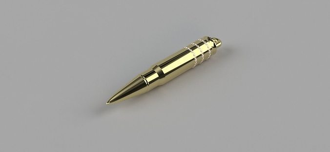 Bullet Pendant Jewelery Casting  3D Printing 3D print model