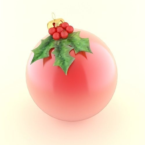 christmas ball 3D model