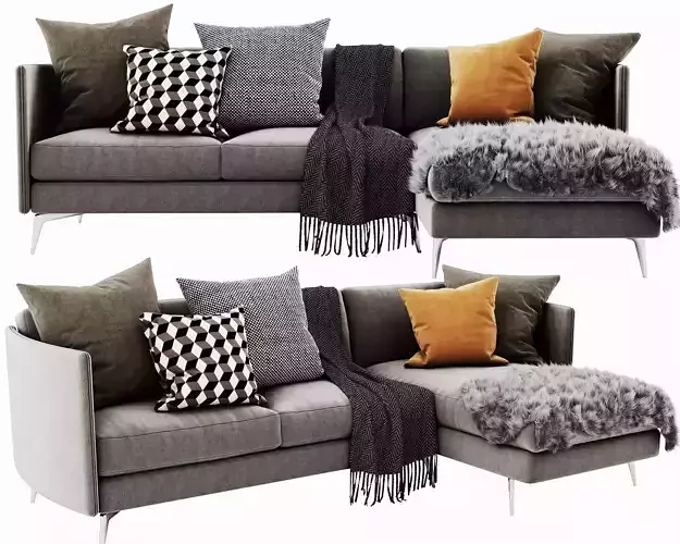 BoConcept Osaka 6 Chaise Lounge