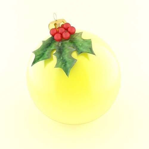 christmas ball 3D model