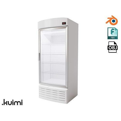 Vertical Fridge 002 3D model
