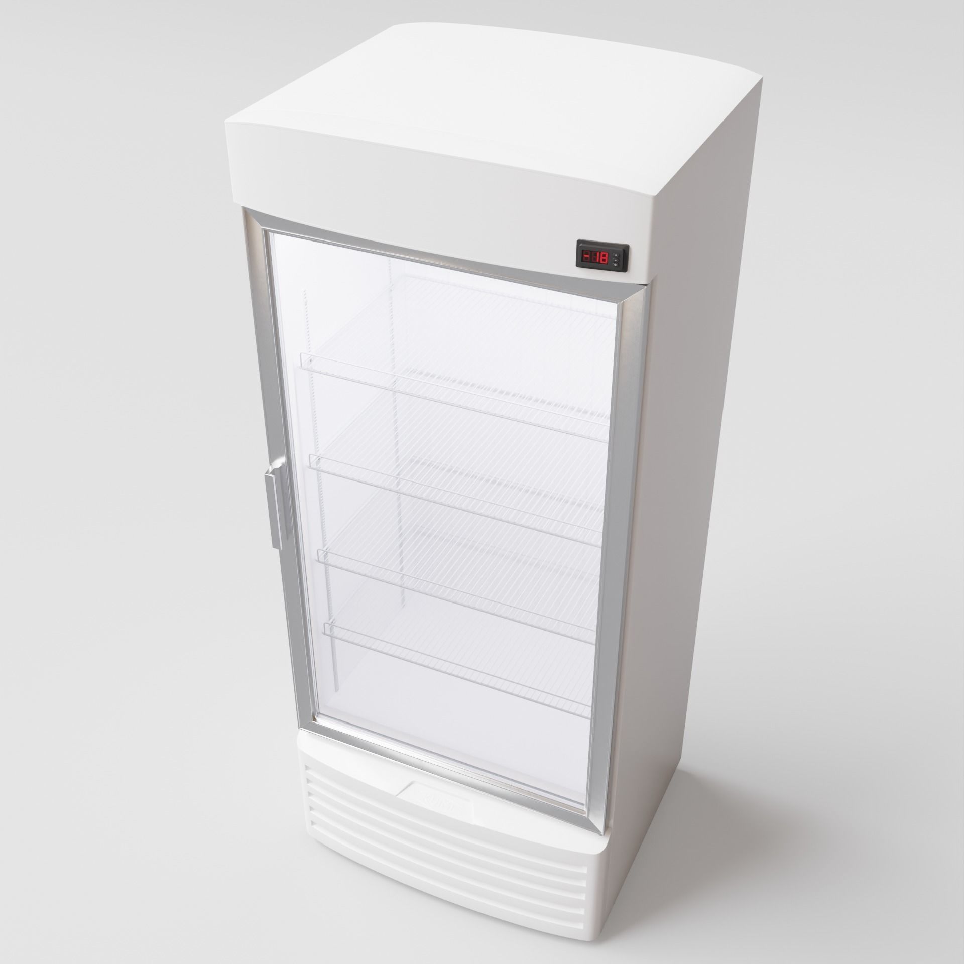 Vertical Fridge 002 3D model_3