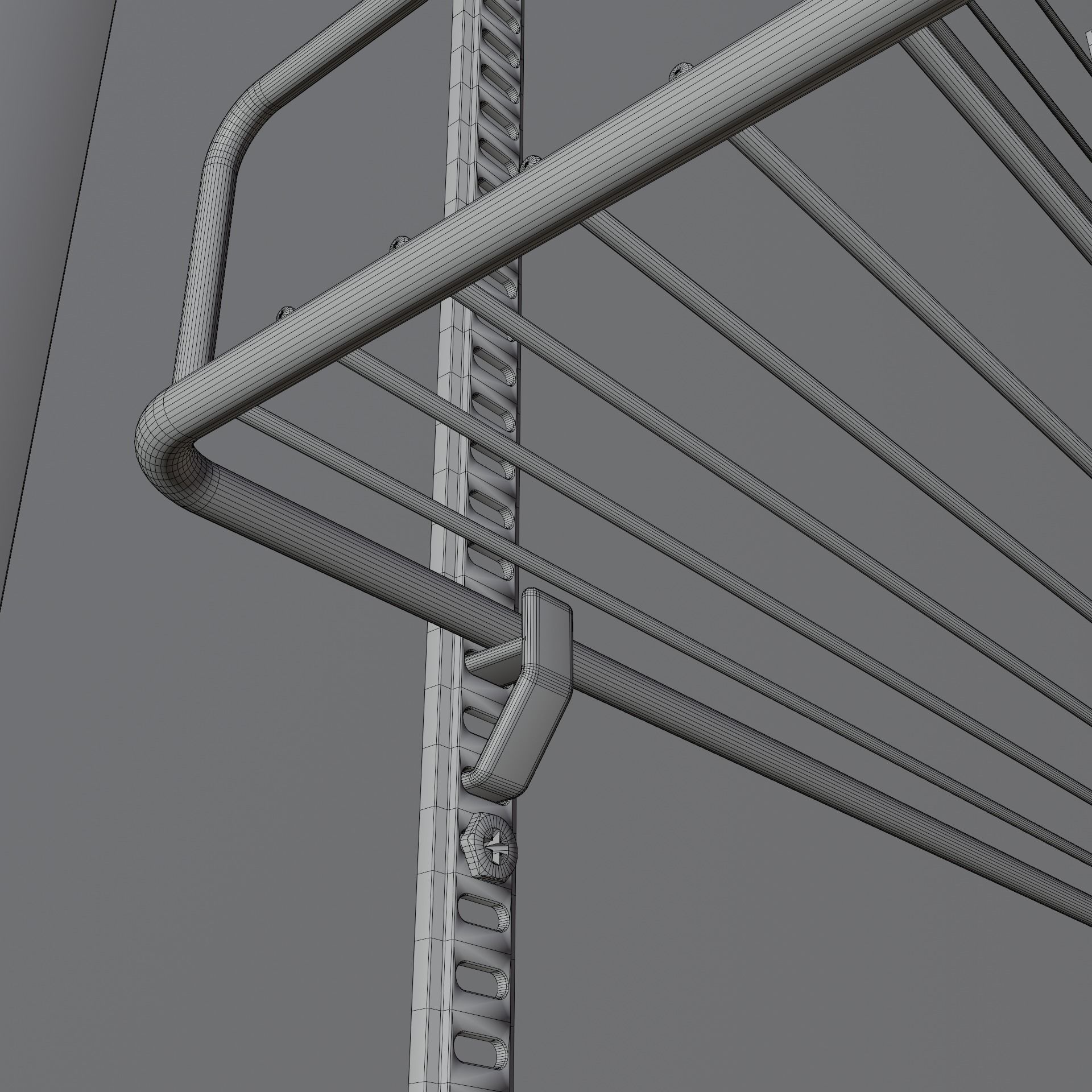 Vertical Fridge 002 3D model_20