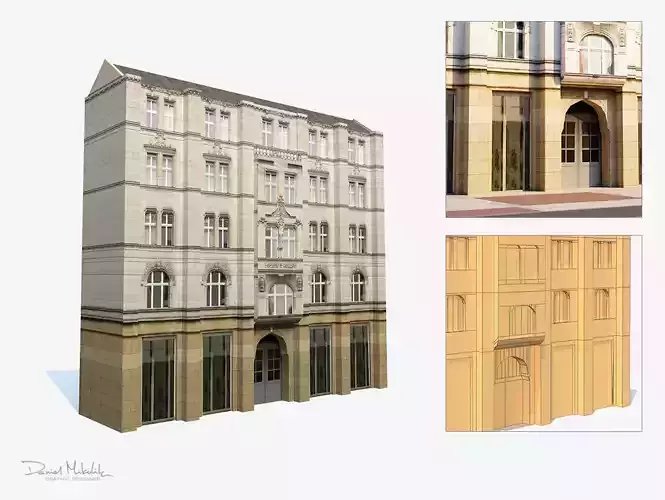 Low Poly Building 194