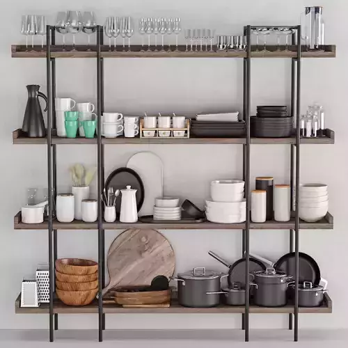 Kitchenware and Tableware 20 3D model