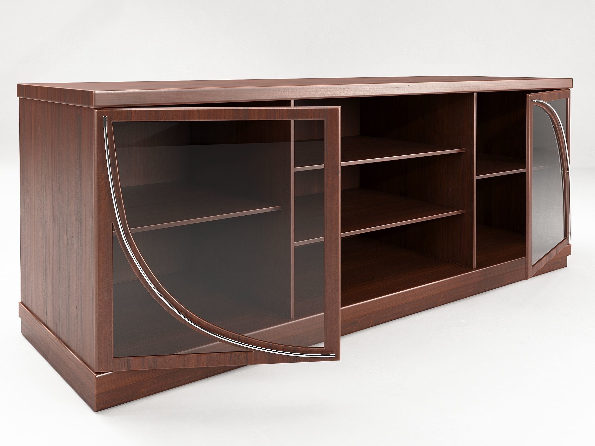 Cupboard or Bookcase v5-2020 3D model_2