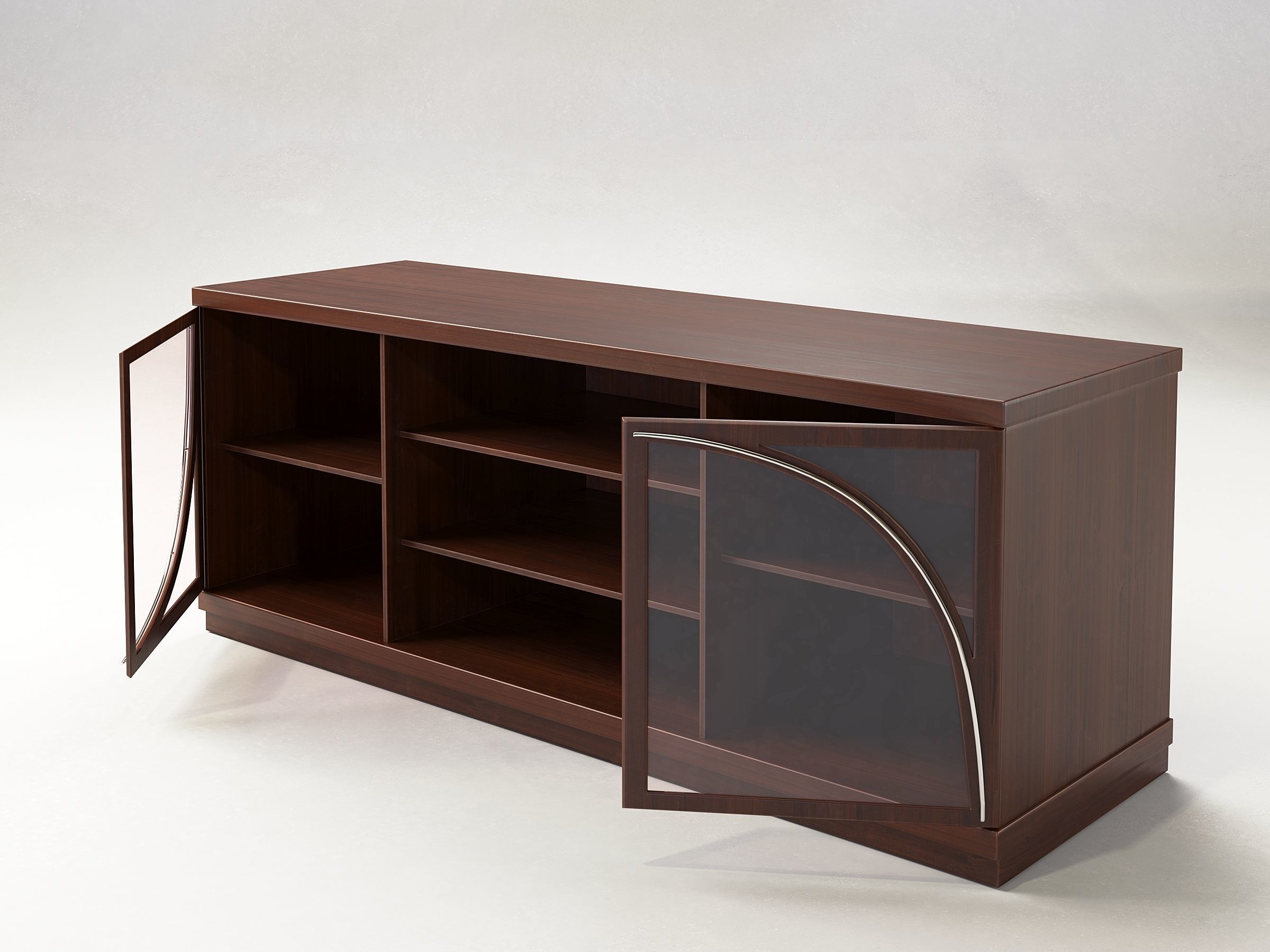 Cupboard or Bookcase v5-2020 3D model_8