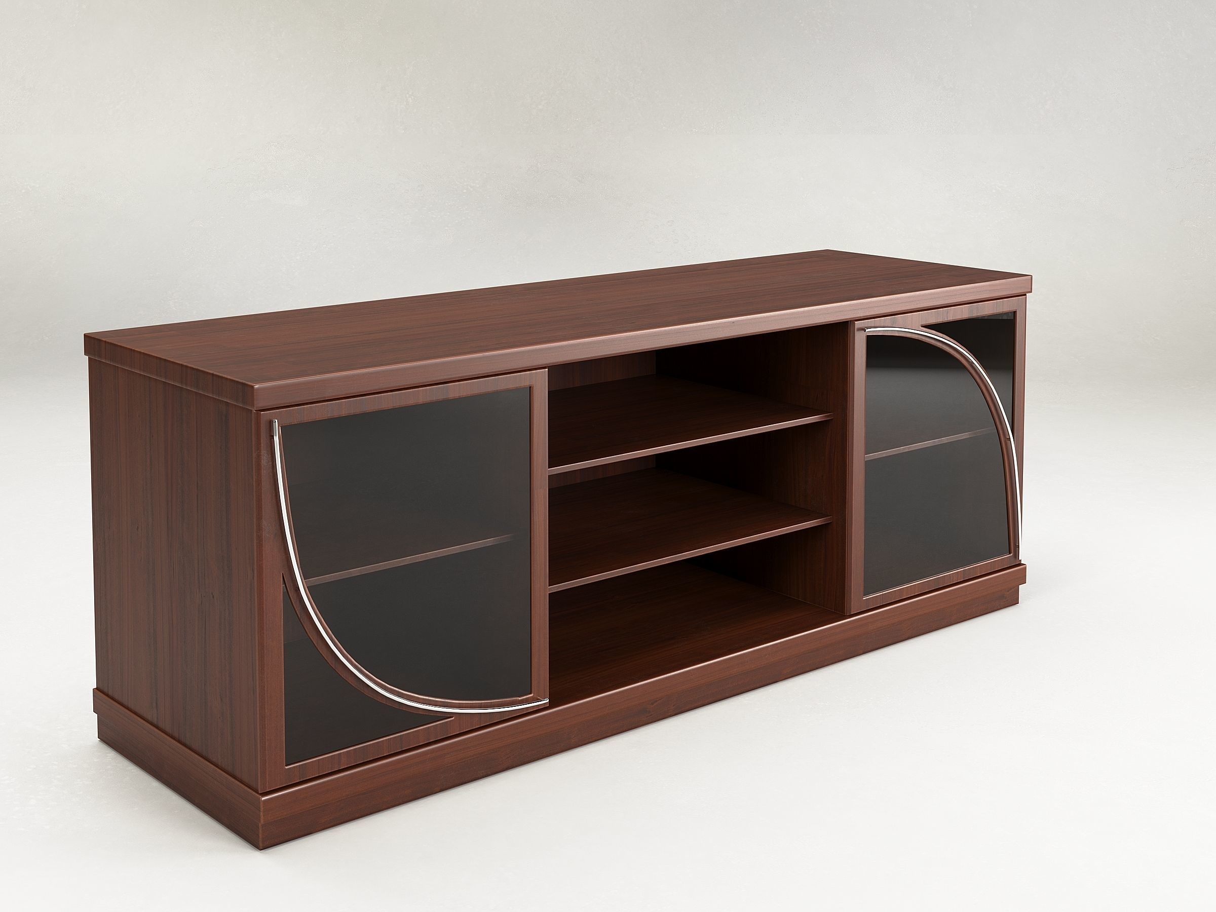 Cupboard or Bookcase v5-2020 3D model_4