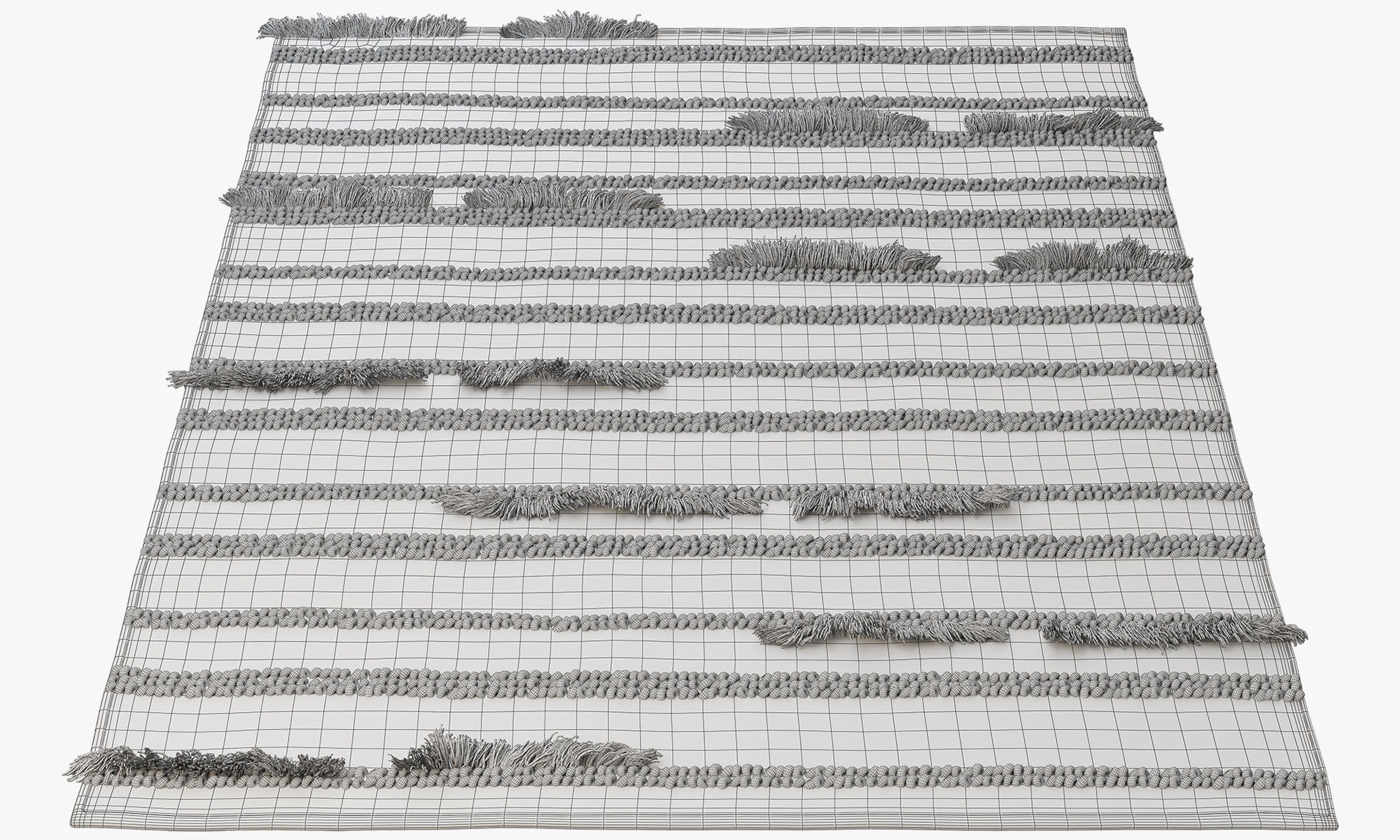 nuLOOM Solid Chevron Stripes Area Rug 3D model_15