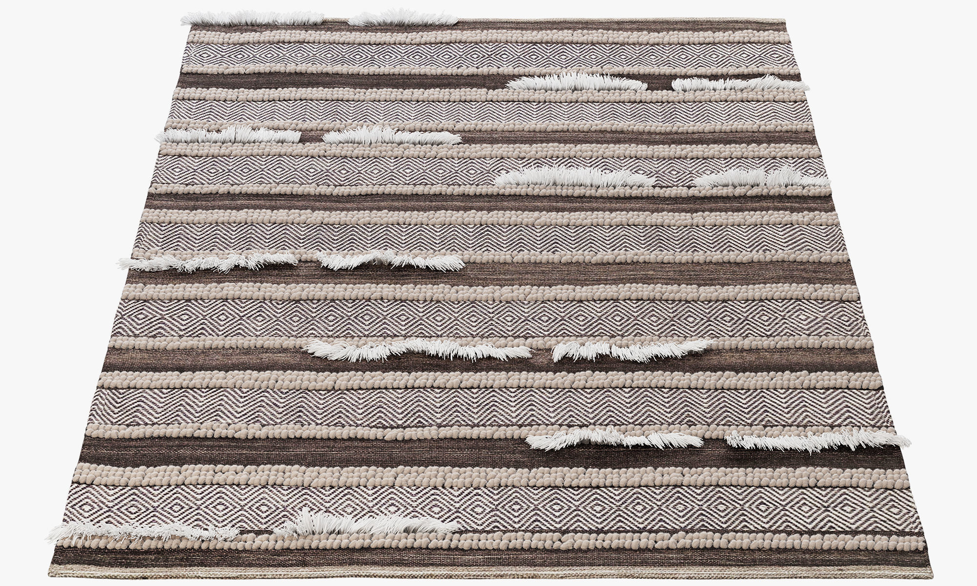 nuLOOM Solid Chevron Stripes Area Rug 3D model_9