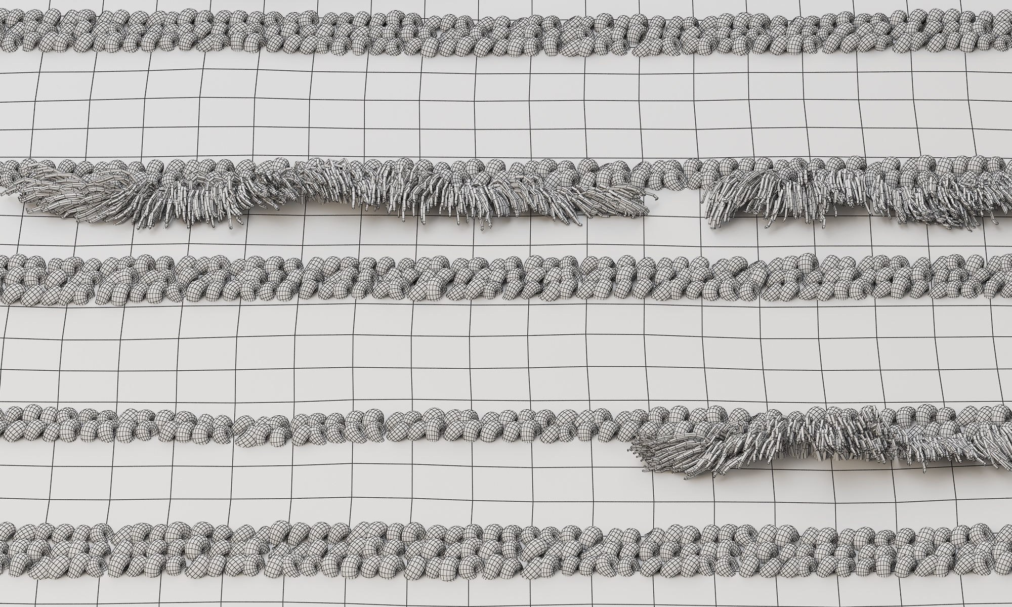 nuLOOM Solid Chevron Stripes Area Rug 3D model_14