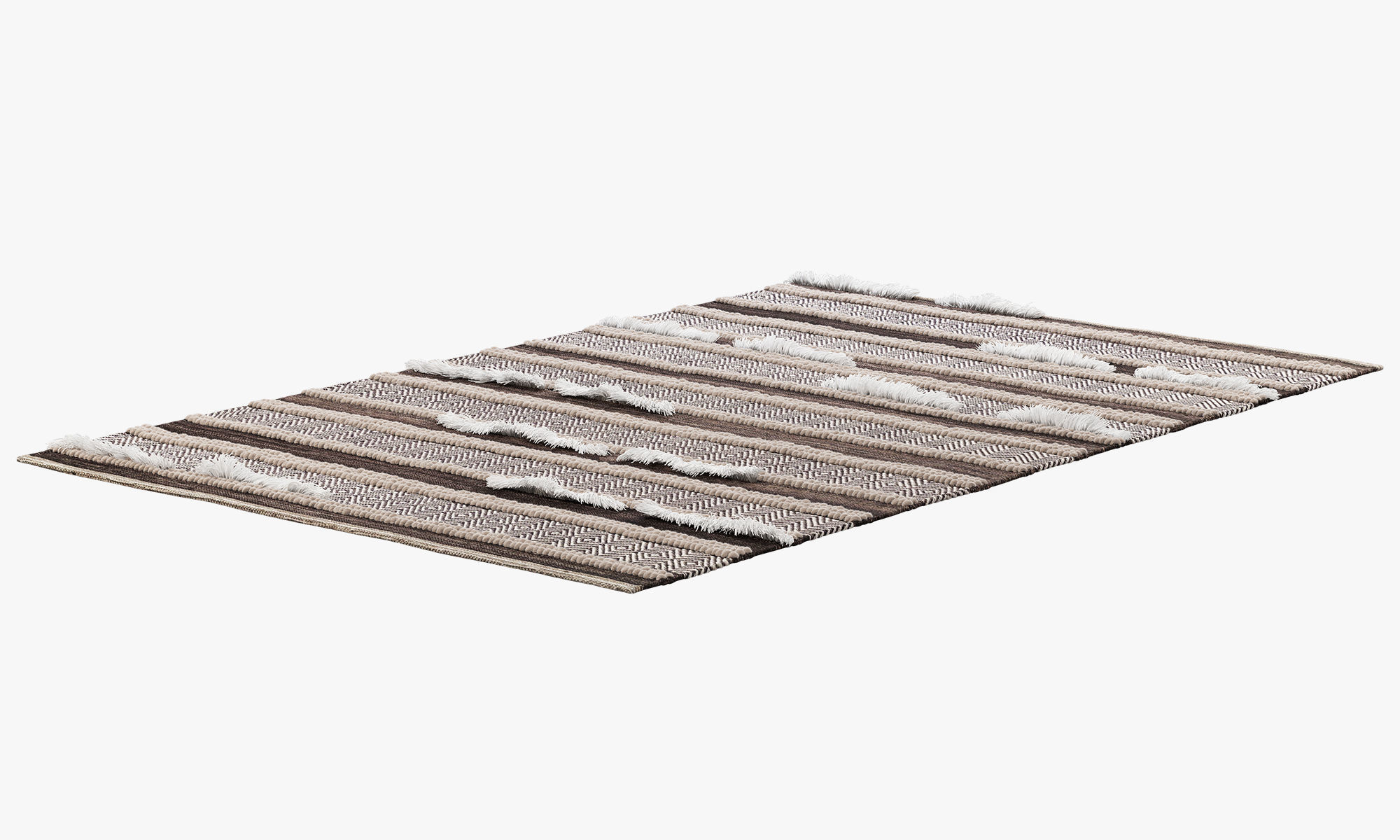 nuLOOM Solid Chevron Stripes Area Rug 3D model_5
