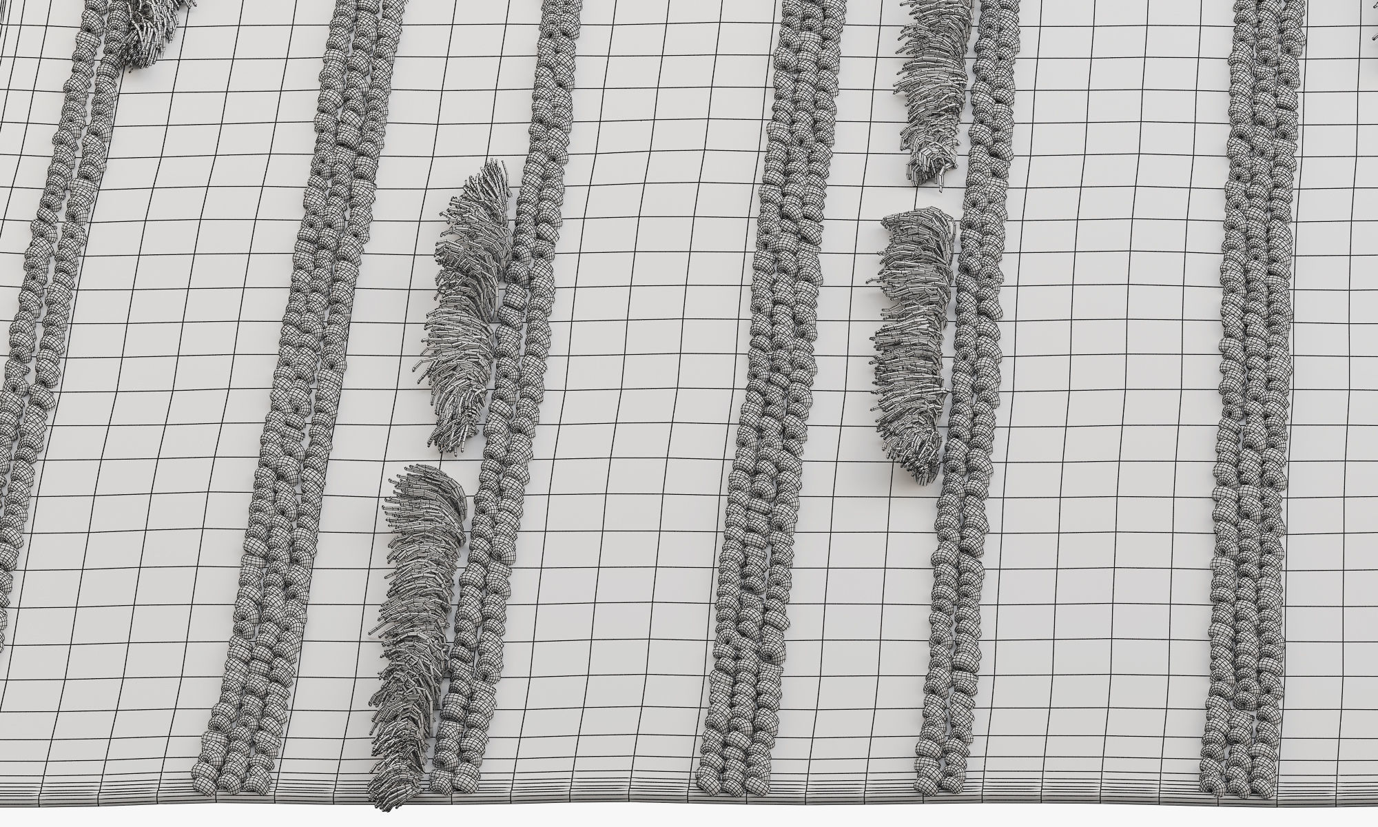 nuLOOM Solid Chevron Stripes Area Rug 3D model_11