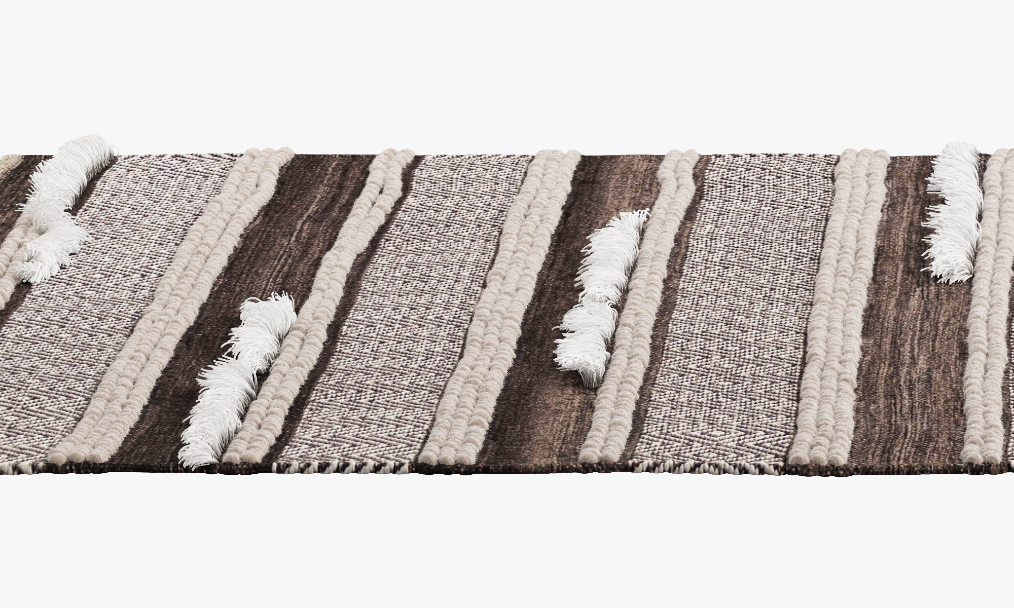 nuLOOM Solid Chevron Stripes Area Rug 3D model_2