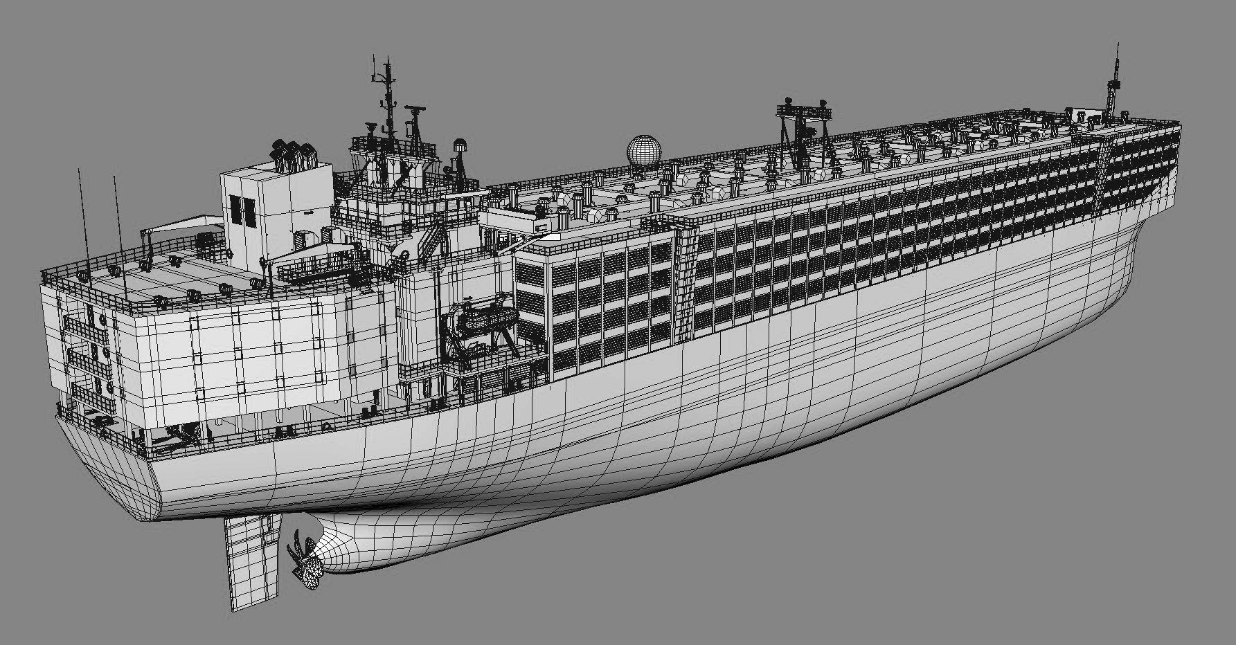Livestock Carrier 02 3D model_5