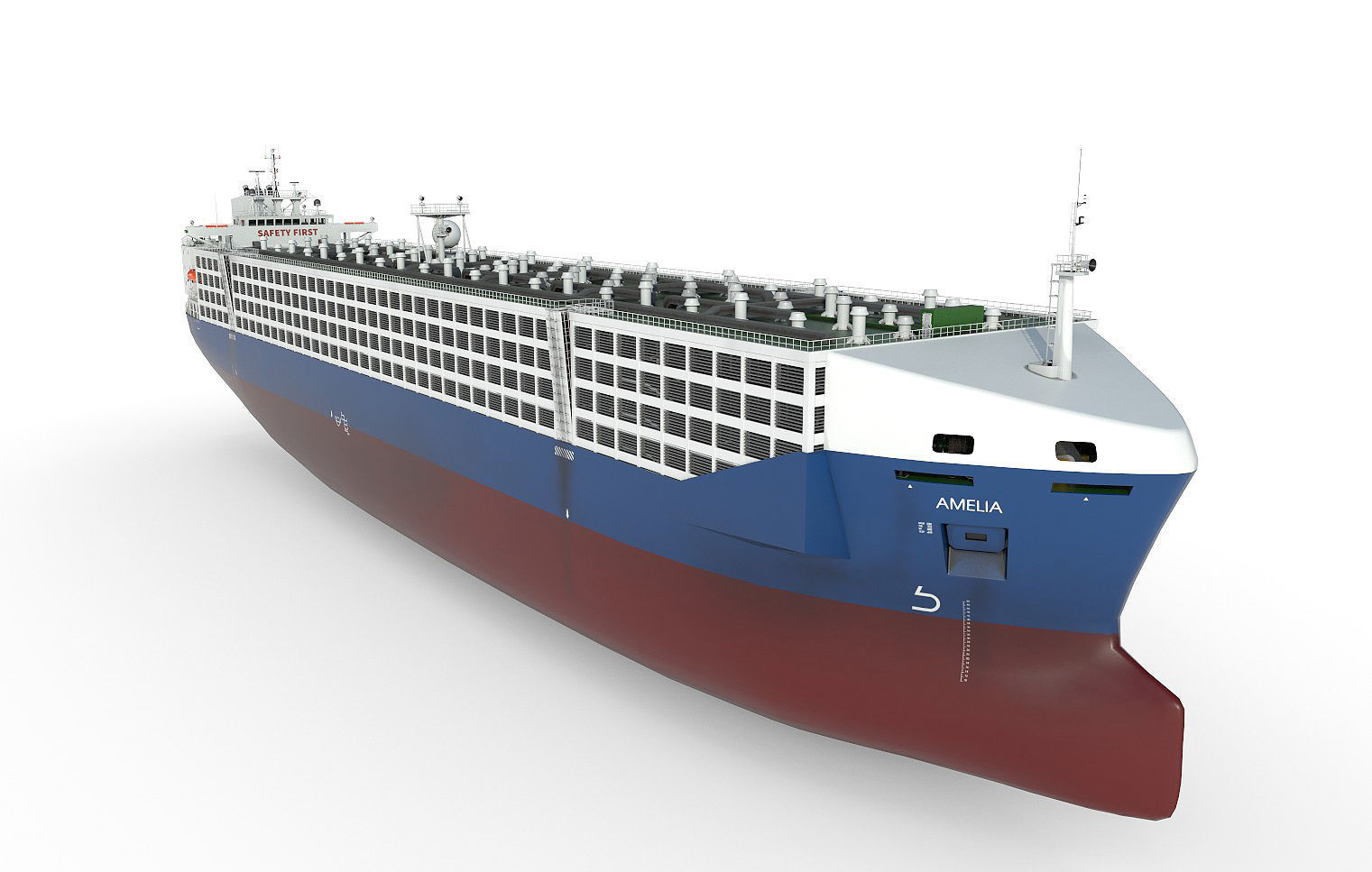 Livestock Carrier 02 3D model_2