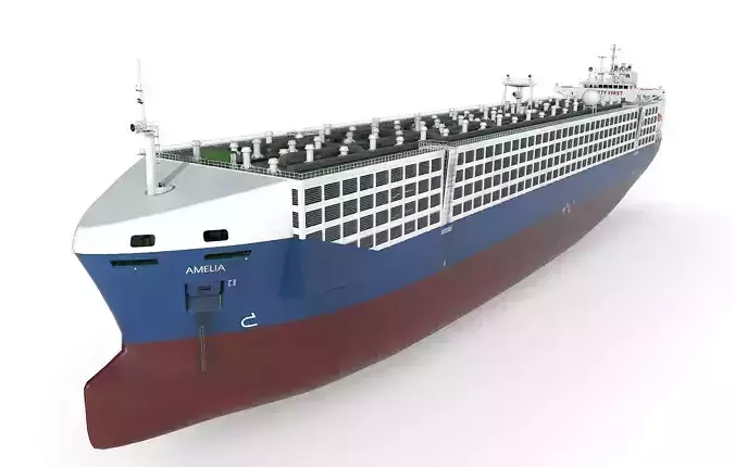 Livestock Carrier 02 3D model