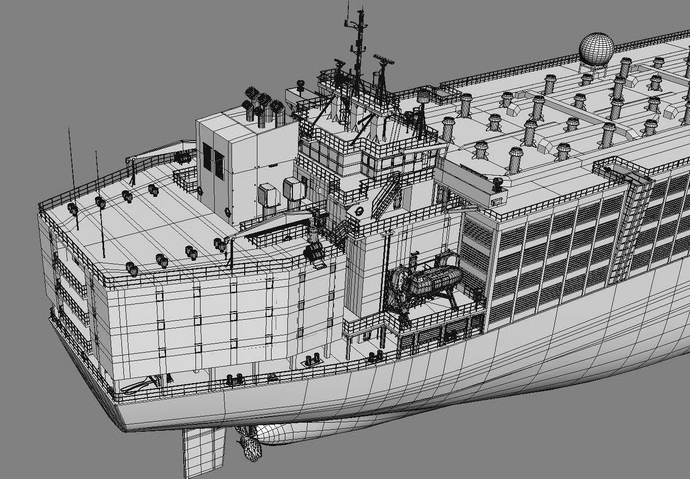 Livestock Carrier 02 3D model_7