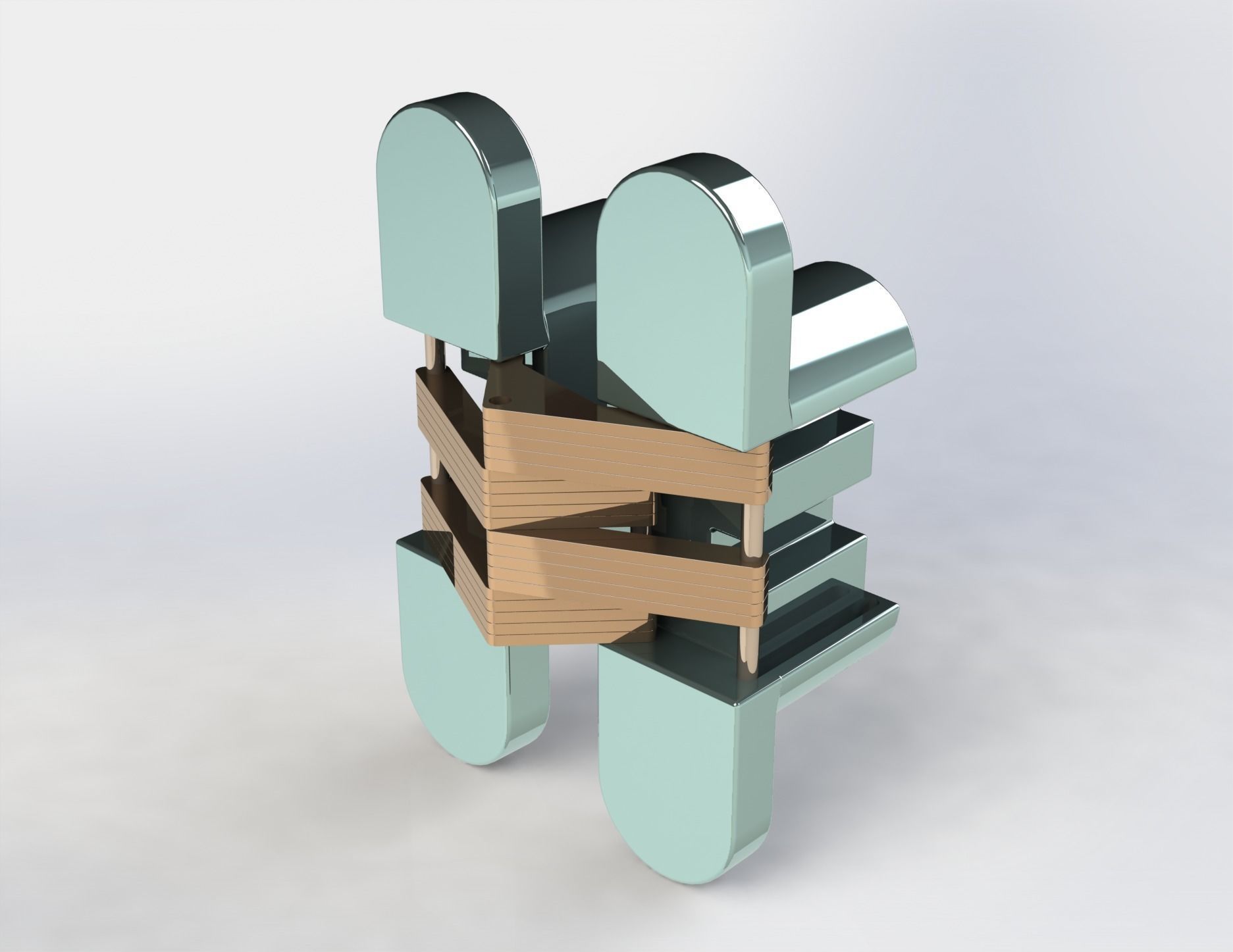 SOSS HINGE  3D model_3