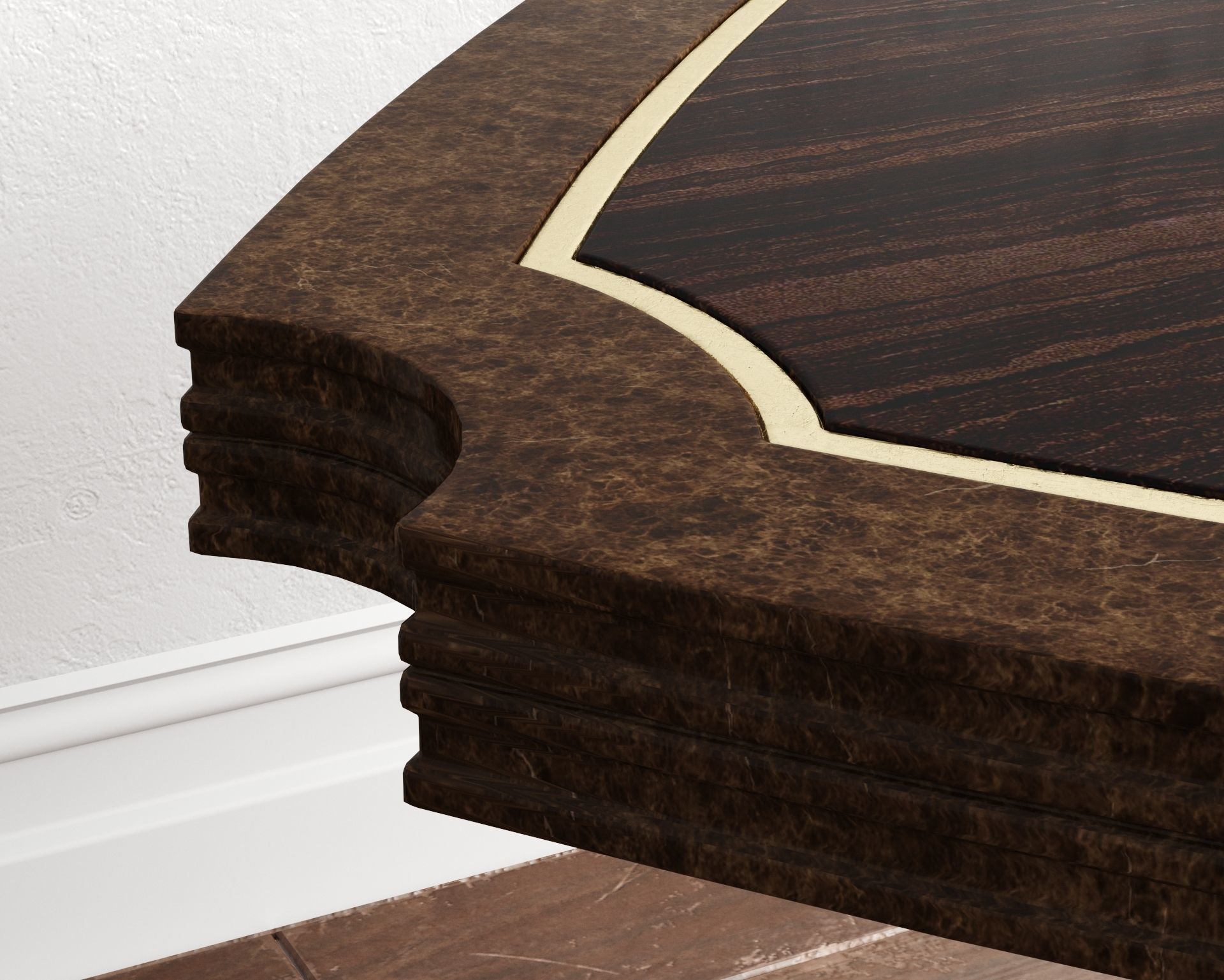 Calenas Art Deco Koltuk Takimi Display Table 3D model_12