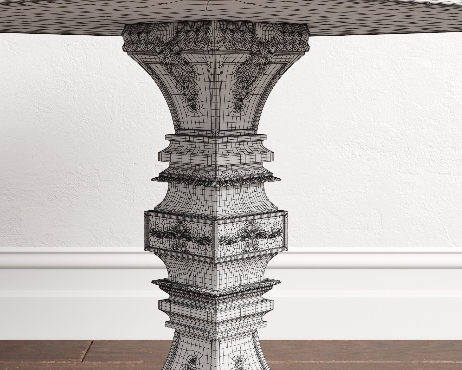 Calenas Art Deco Koltuk Takimi Display Table 3D model_9