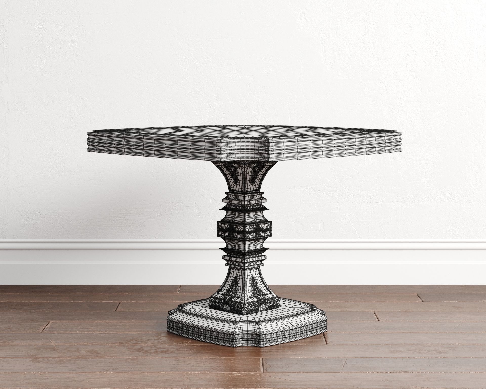 Calenas Art Deco Koltuk Takimi Display Table 3D model_3