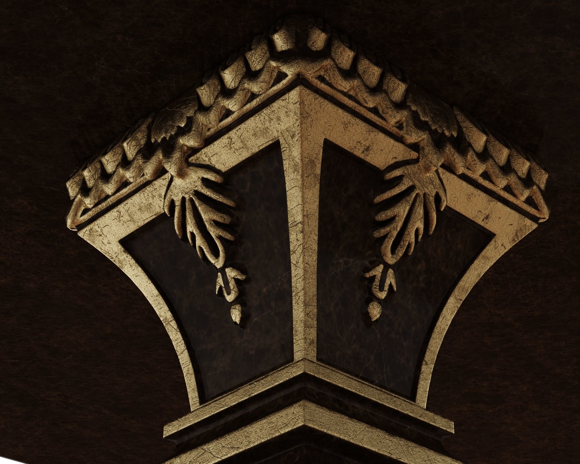 Calenas Art Deco Koltuk Takimi Display Table 3D model_14