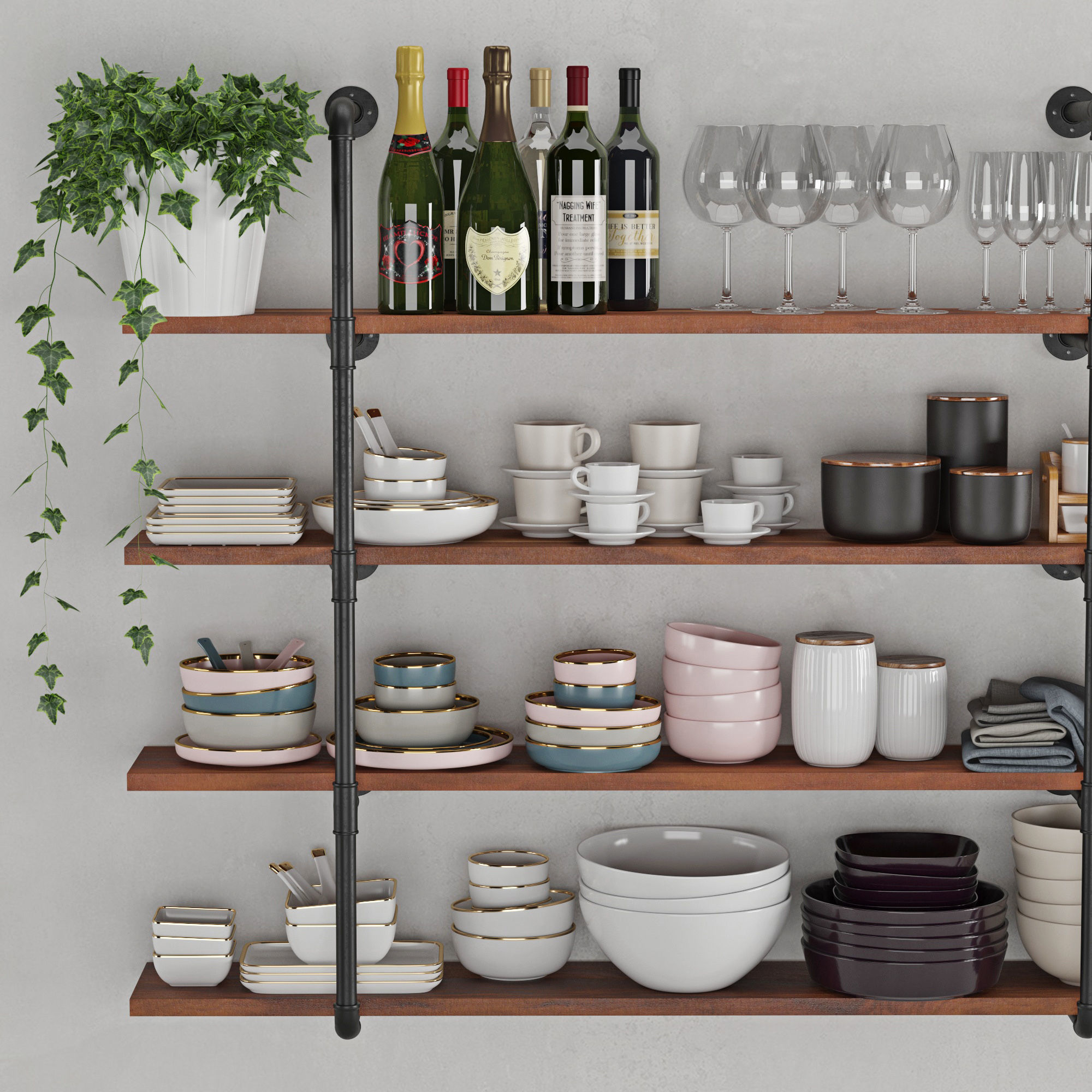 Kitchenware and Tableware 21 3D model_2