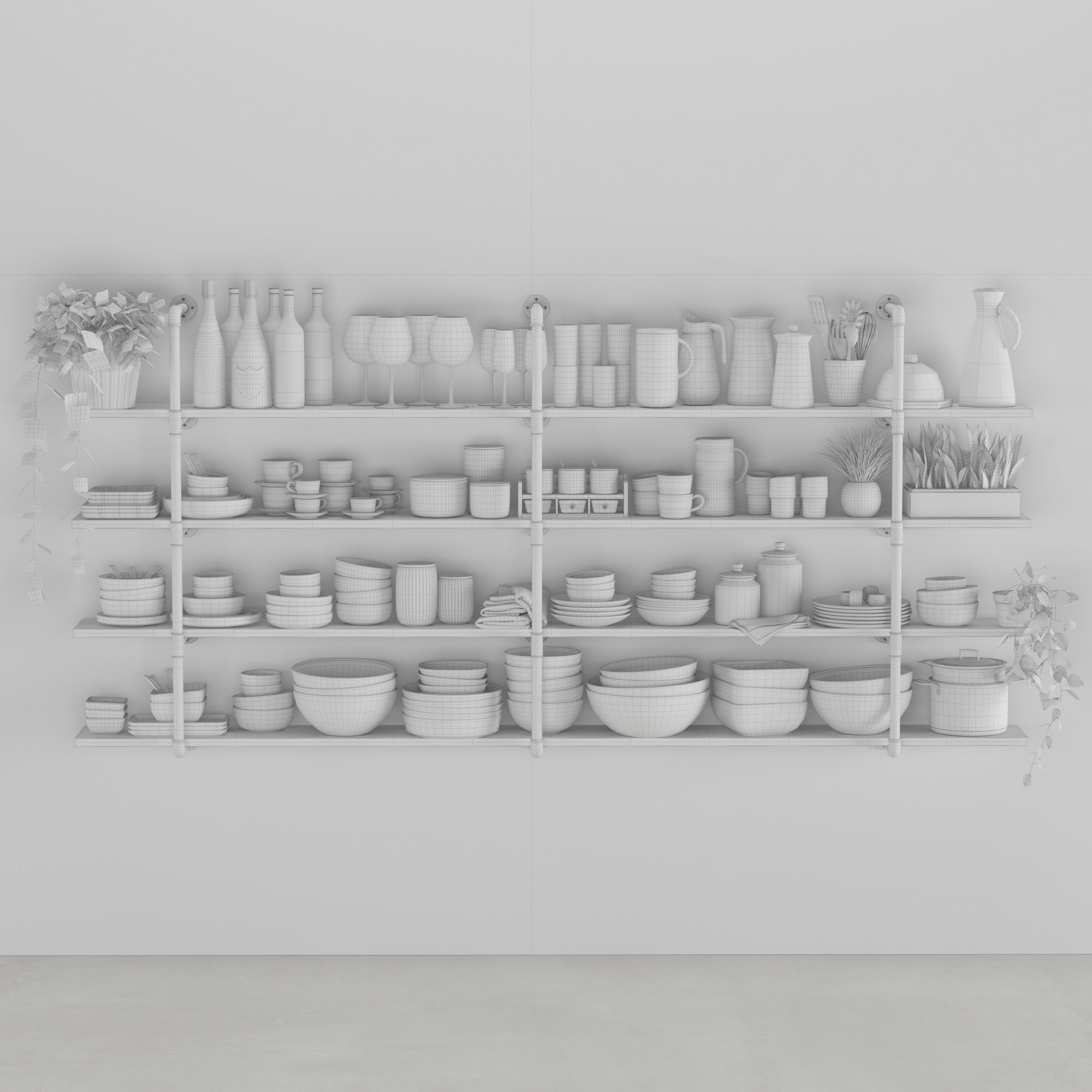 Kitchenware and Tableware 21 3D model_3