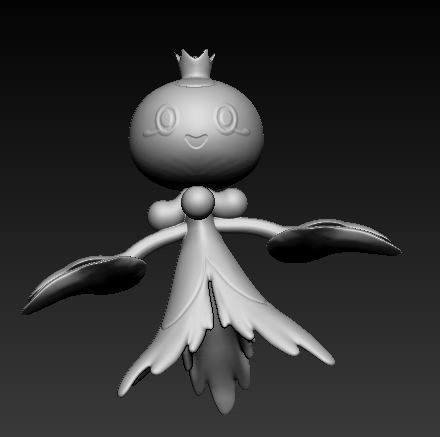 Pokemon Frillish and Jellicent 3D print model_2