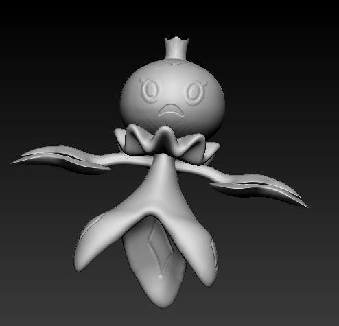 Pokemon Frillish and Jellicent 3D print model_3