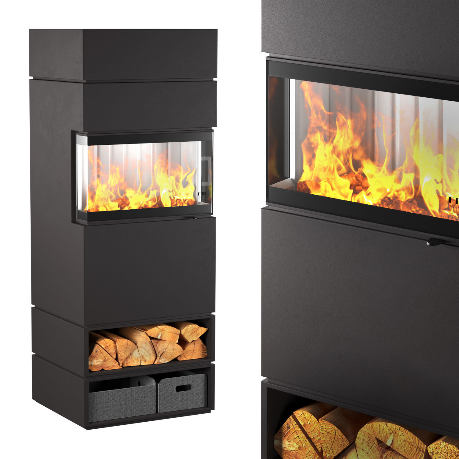 DexterS3 fireplace