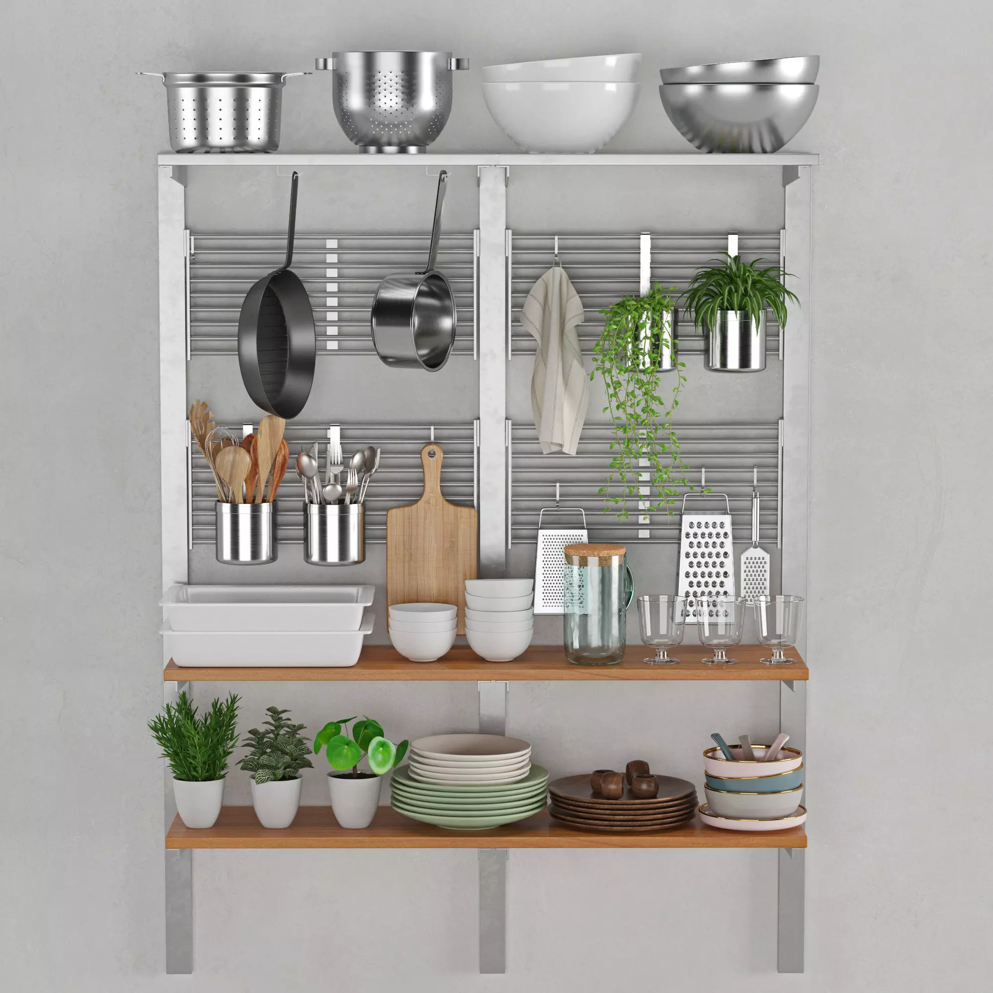 Kitchenware and Tableware 22 3D model_0