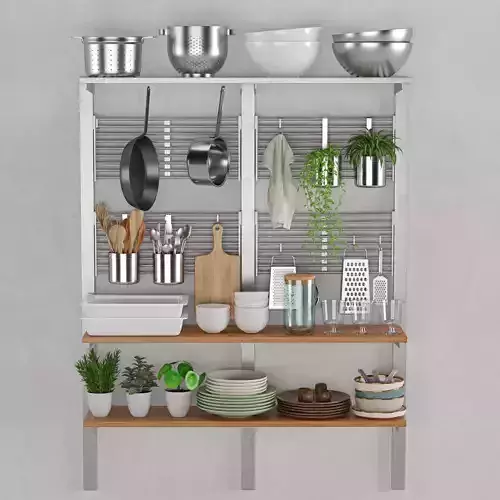 Kitchenware and Tableware 22 3D model