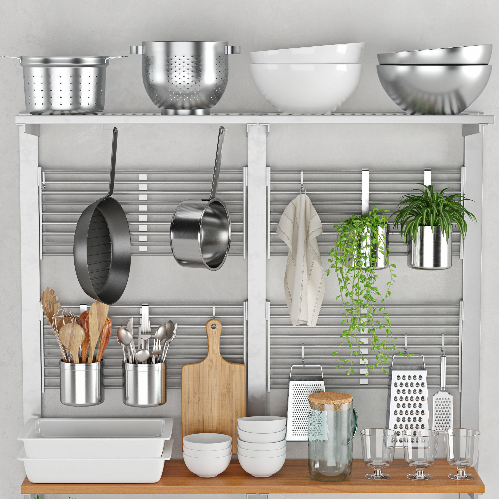 Kitchenware and Tableware 22 3D model_2