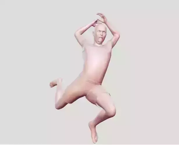  sport man statue 3D print model