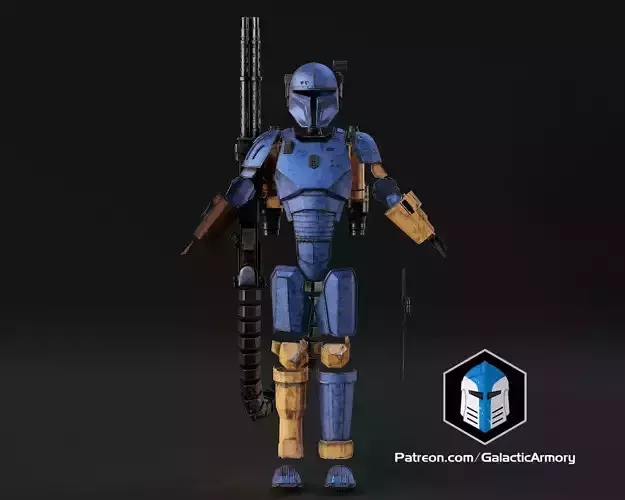 Mandalorian Heavy Armor 3D print model