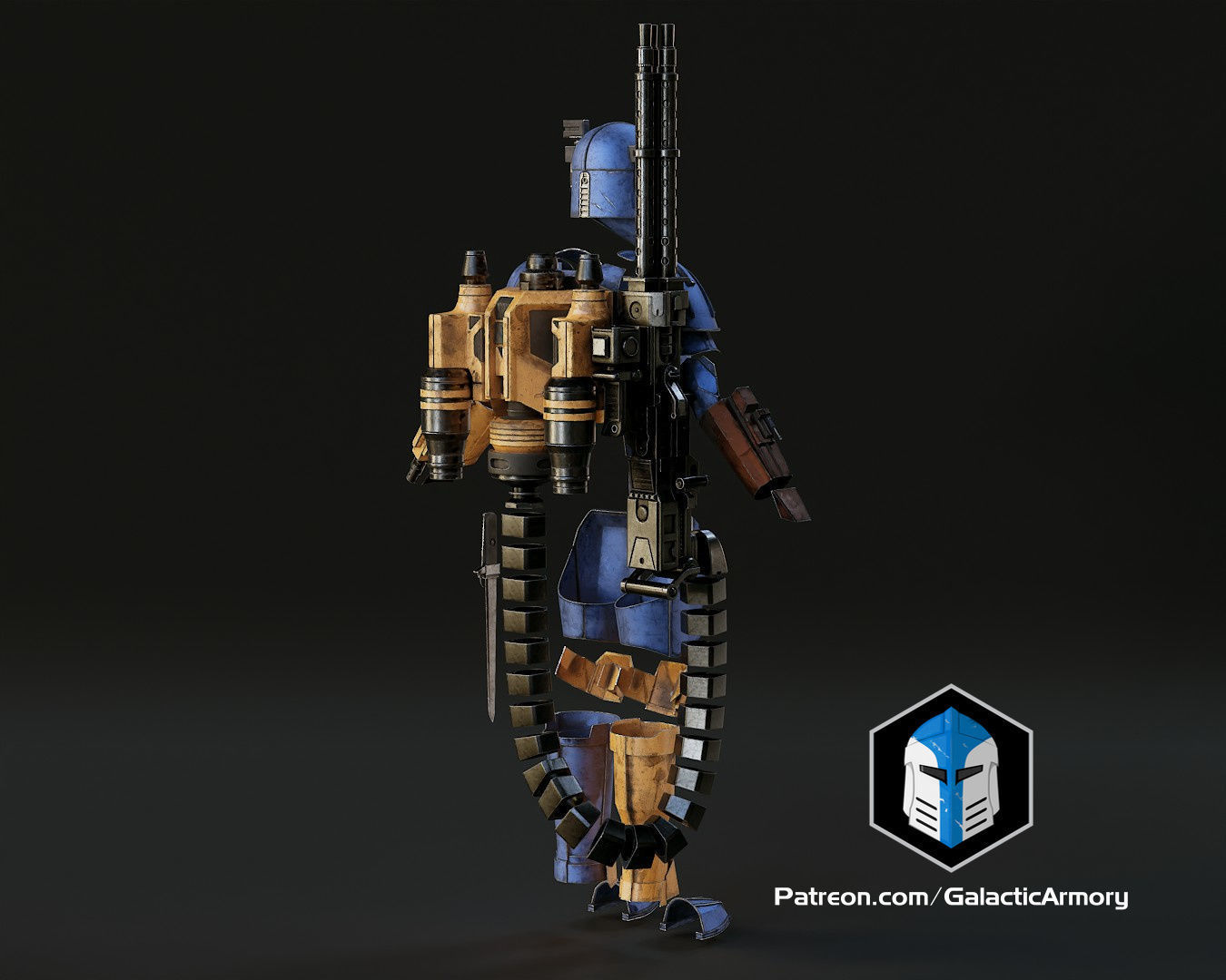 Mandalorian Heavy Armor 3D print model_6