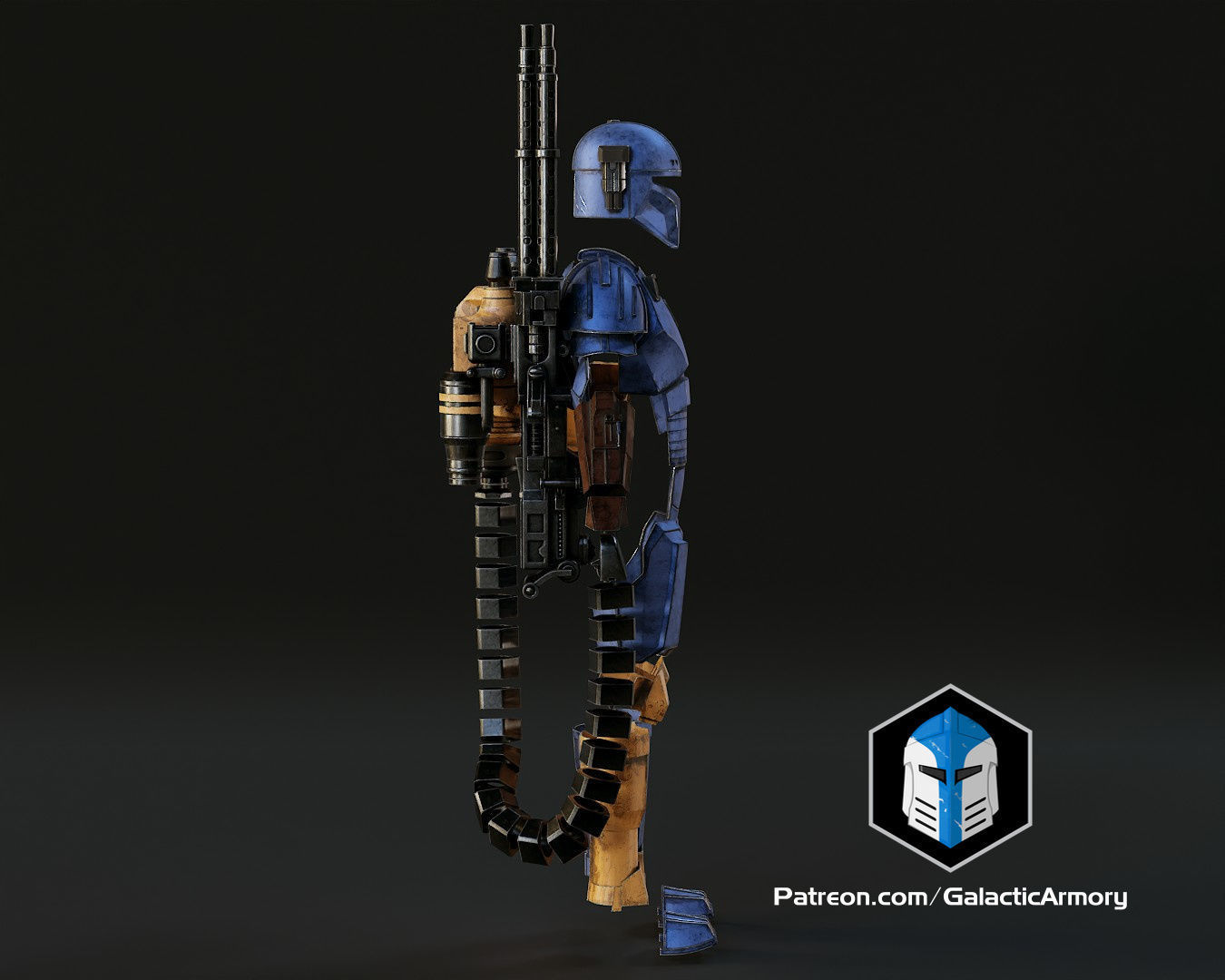 Mandalorian Heavy Armor 3D print model_7