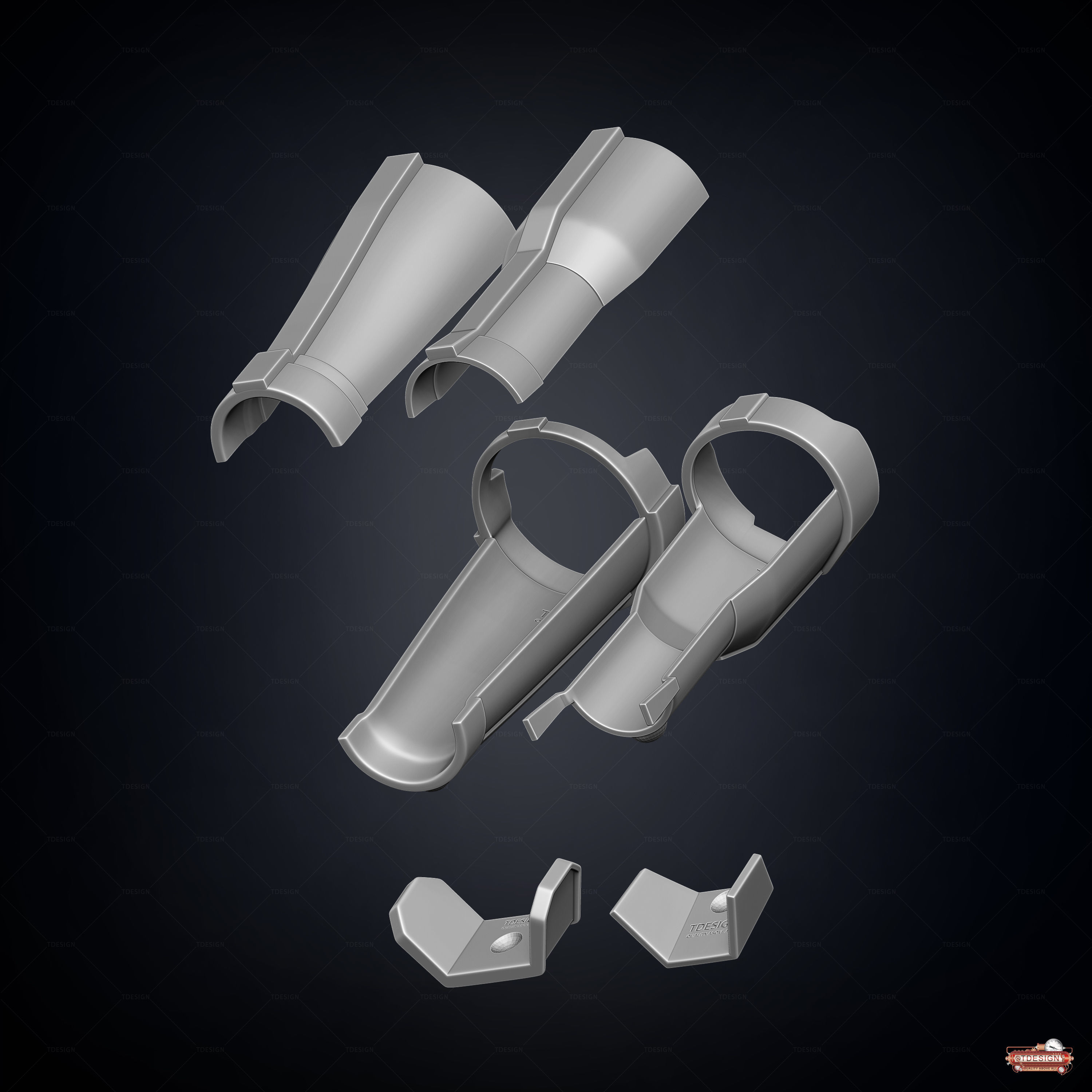 Mandalorian Heavy Armor 3D print model_14