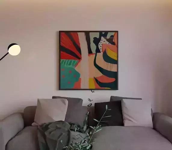 Living Room Contemporary 