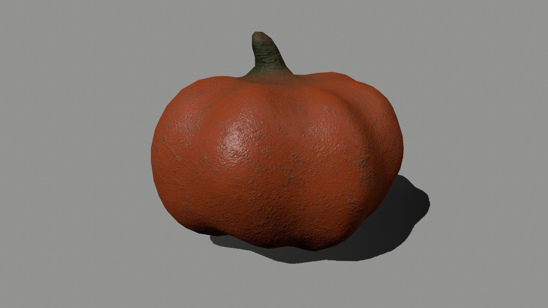 Halloween Set lantern Low-poly 3D model_6