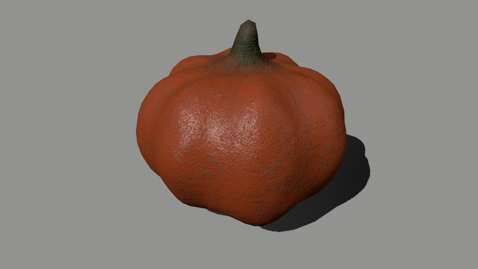 Halloween Set lantern Low-poly 3D model_7