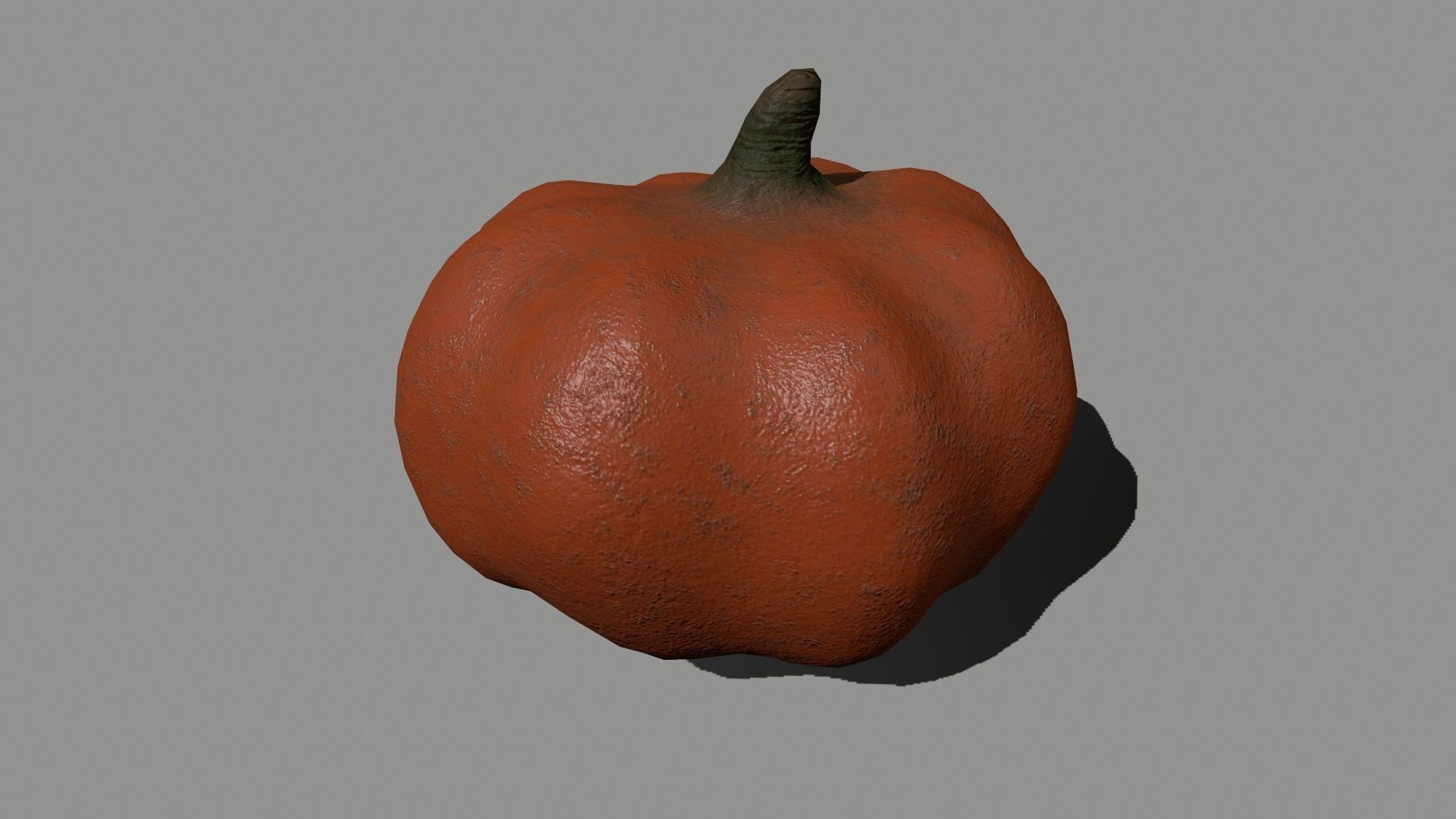 Halloween Set lantern Low-poly 3D model_8