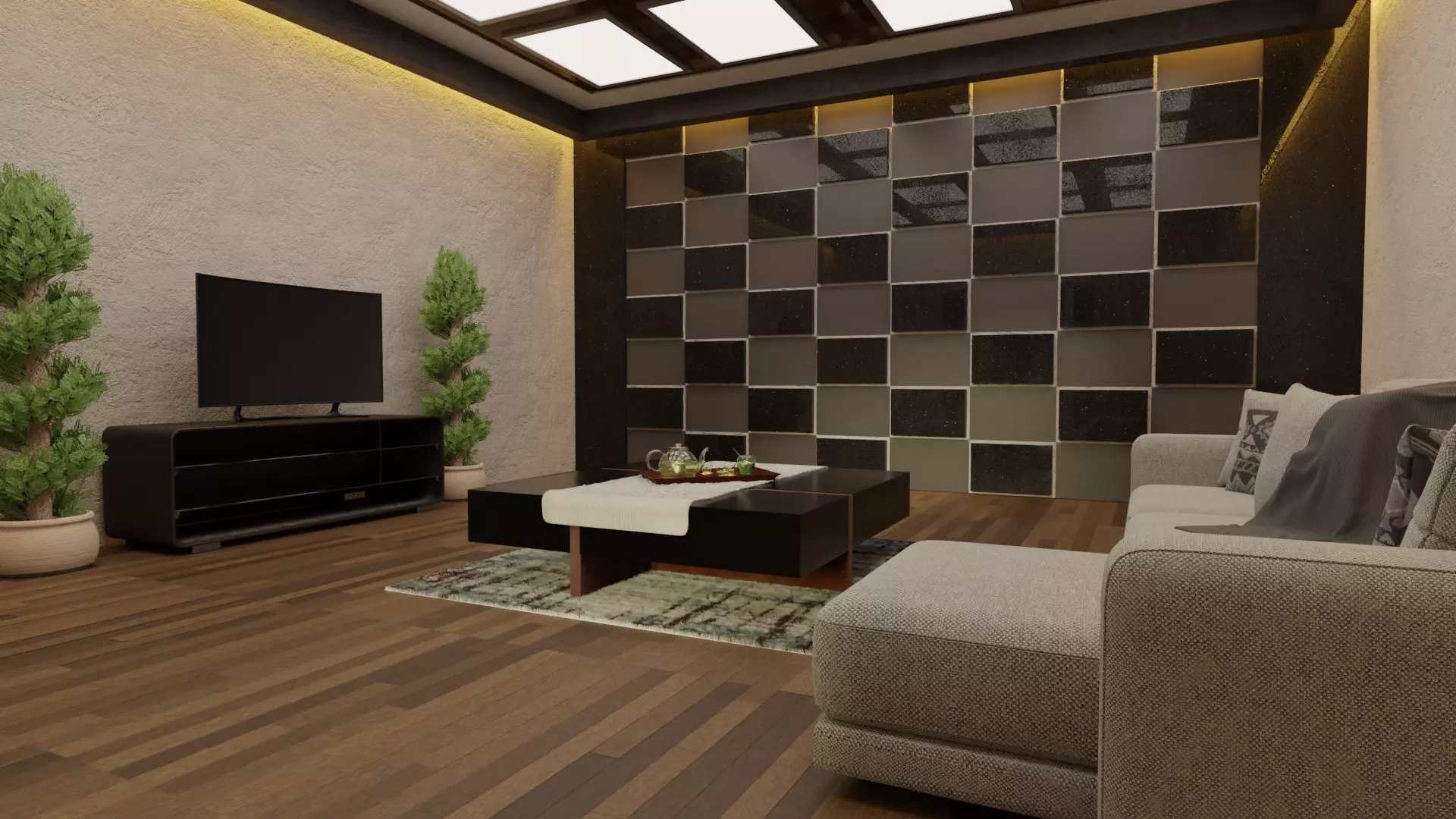 House-furniture-interior design 3D model | CGTrader