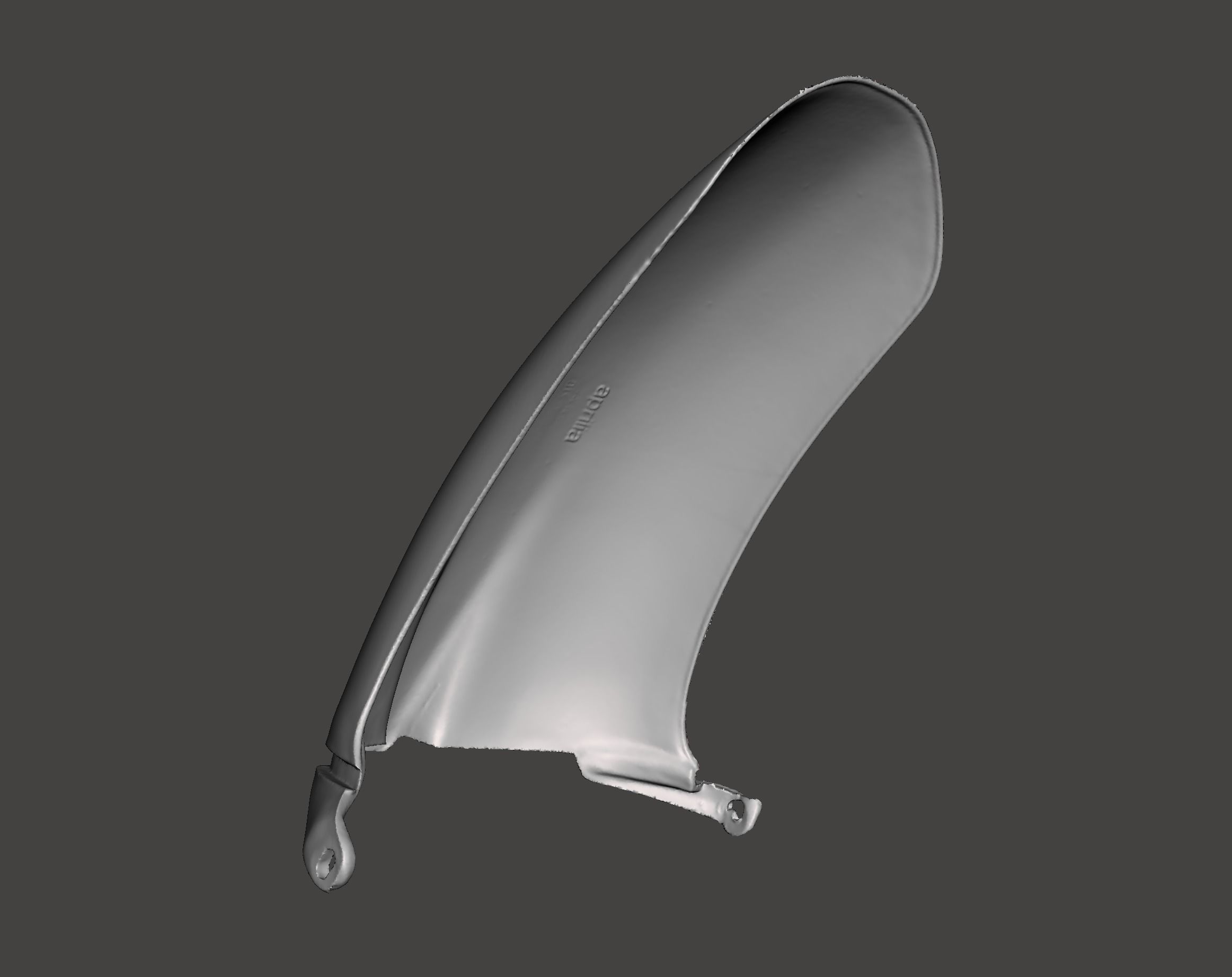 Aprilia Rs 125 Parafango anteriore - Front fender  3D print model_2